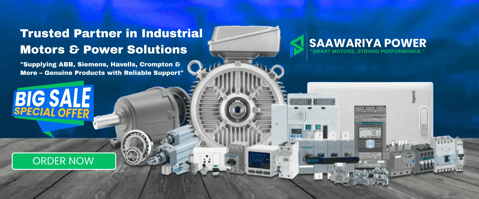 Trusted Partner in Industrial Motors & Power Solutions